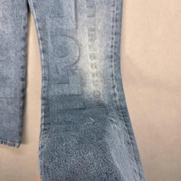 Diesel Jeans Mens 30 Embossed Dead Stock 2010 FS4 Loose Straight Street Cotton